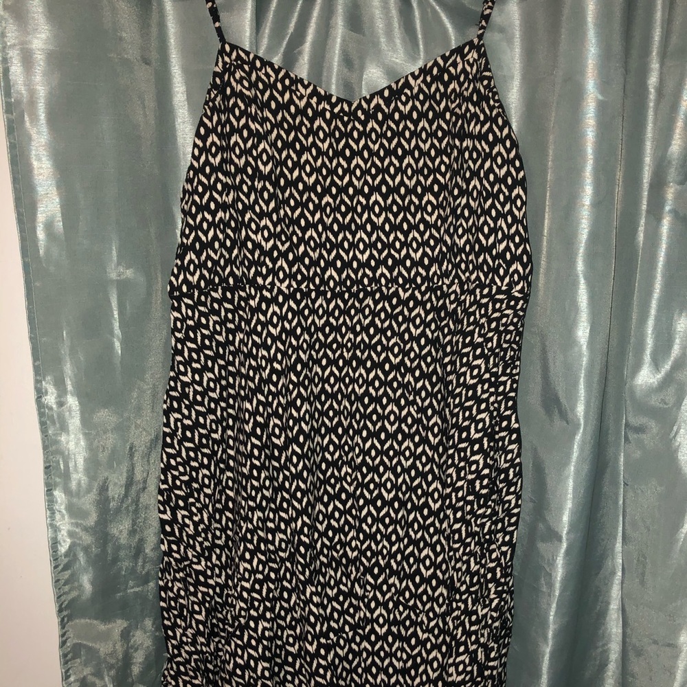 Short patterned dress